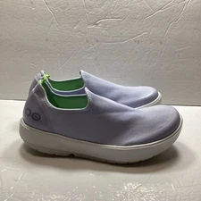 Oofos Slide on  WOMEN'S OOMG EEZEE LOW SHOE - PURPLE JADE shoes