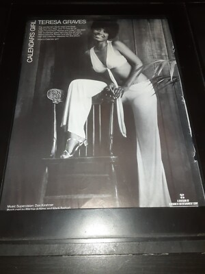 Teresa Graves A Time For Us Rare Original Promo Poster Ad Framed | eBay