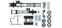 Herpa Ts 083669 - Fahrgestell Mercedes-Benz Actros 2011 Lkw 3-Achs, 7,45M. 1:87