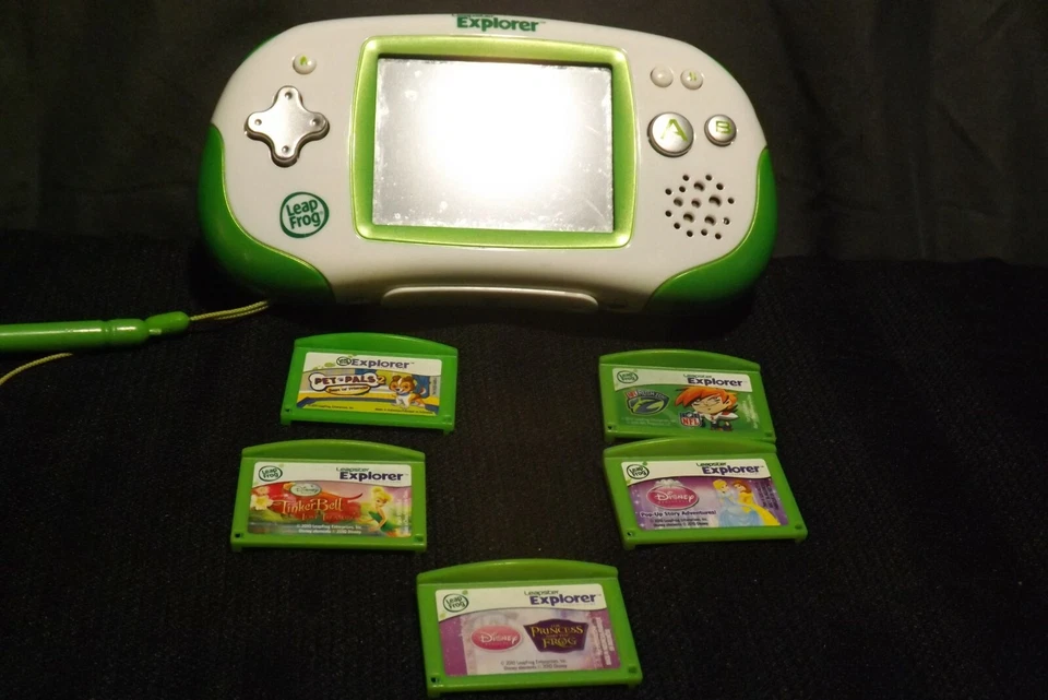 Leap Frog Leapster Explorer Handheld Learning System W/ 5 Games - Image 4 of 4