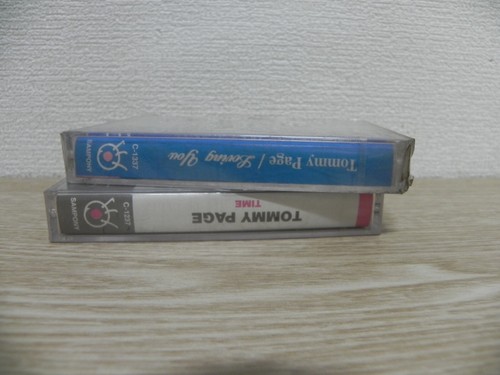 Tommy Page - Lot Of 2 Korea Cassette Tape TIME + LOVING YOU / SEALED NEW - Picture 2 of 4