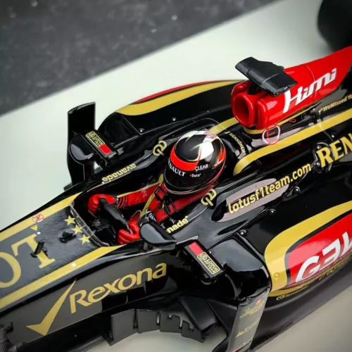 1/18 Lotus Renault E21 F1 Model Winner Australian GP 2013 #7 Kimi Raikkonen Rare - Picture 7 of 13