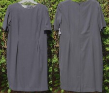 Wortington Women Classic Black Dress Plus Sz 18W Short Sleeve Washable Fast Ship