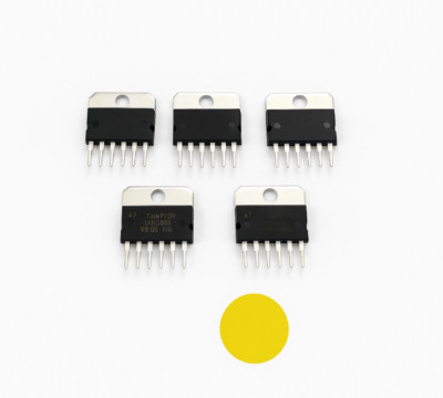 STMICROELECTRONICS INTERGRATED CIRCUIT TDA2005R LOT OF 5