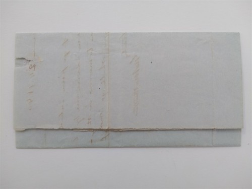 New Hampshire: Dover 1846 Stampless Cover, Green CDS & PAID to Boston - Picture 2 of 3