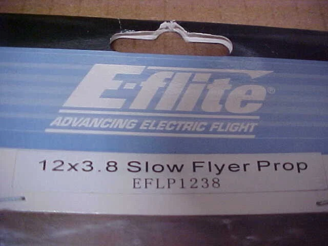 E-FLITE PROPELLER EFLP1238 = 12 X 3.8 SLOW FLYER PROP (2) (new) - Image 2 of 2