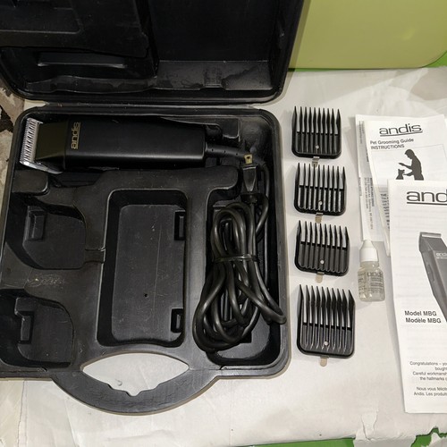 Andis Dog Grooming Clippers Easy Clip Fur & Hair Trimmer Model MBG with