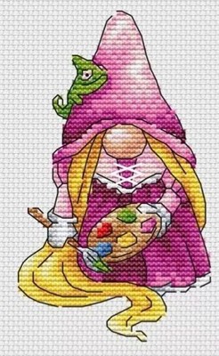 PRINZESSIN GONK (1) KREUZSTICHMUSTER