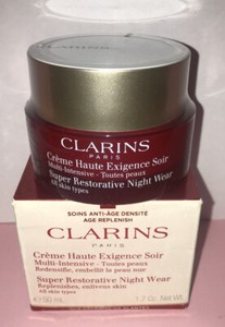clarins super restorative night wear