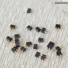 20 pairs 2 Pins mini-plug kits 2.0mm straight connectors round male + female