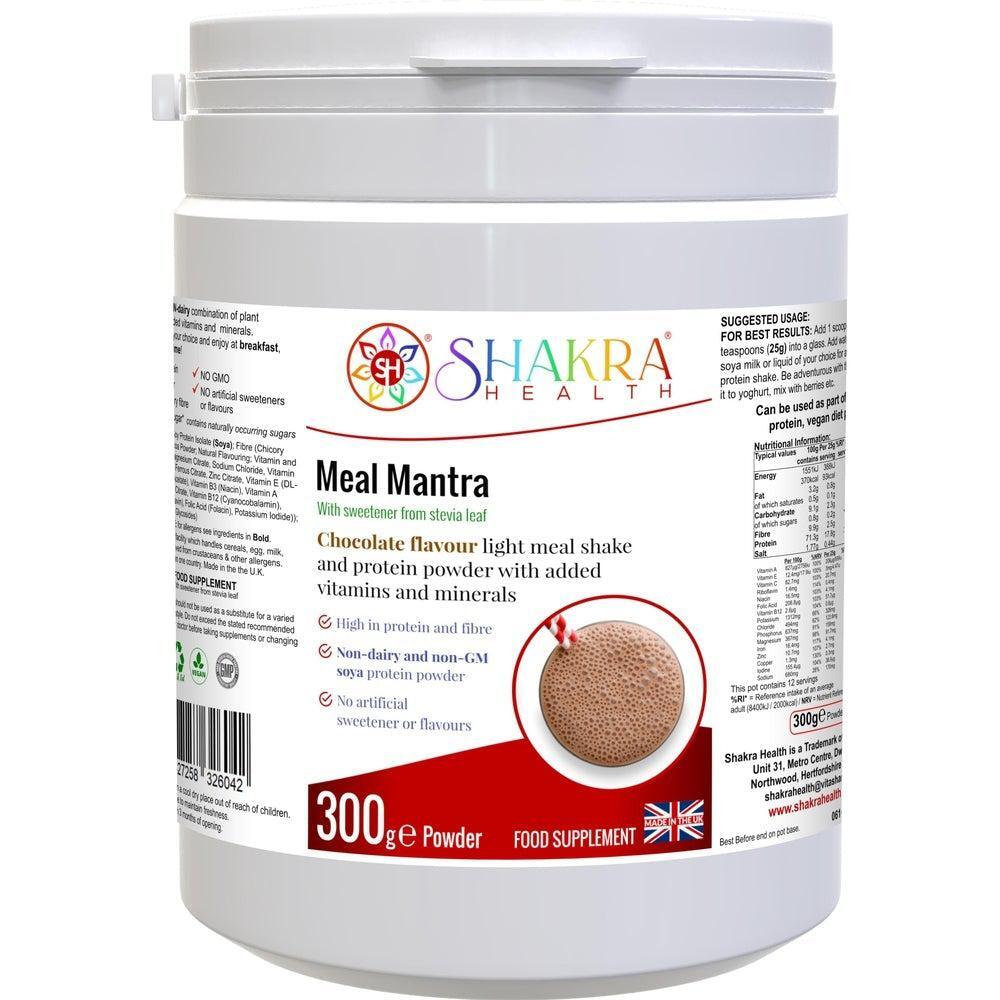 Meal Mantra Chocolate Vegan Isolate Protein Powder with Vitamins & Minerals