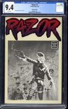 Razor 2 Platinum Variant CGC 9.4 London Knight Studios Rare