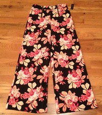 NWT Metaphor Printed Palazzo Wide Leg Pants Womens Small S