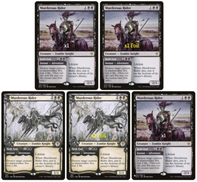 MTG ELD PLST  Murderous Rider - Swint End MINT (SELECT)