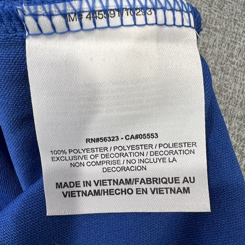 Nike Girls Victory Polo Shirt Size XL Blue Short Sleeve New - Picture 10 of 10
