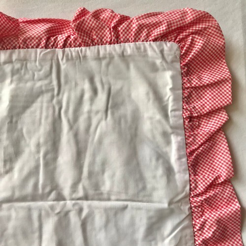 Vintage Britannica Home Fashions Ladybug Standard Pillow Sham Quilted 26" X 20" - Picture 15 of 20