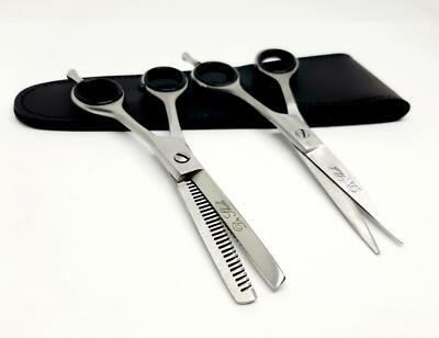 New Titan Friseurschere 14 Cm – Scharfe Haarschere Aus Japanstahl Mit Etui