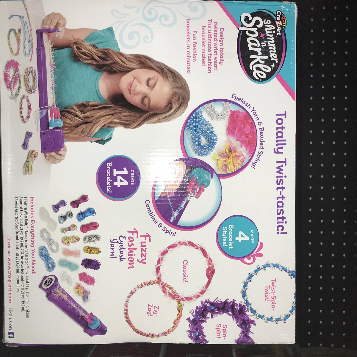 Shimmer n sparkle twist n wear on sale bracelet maker