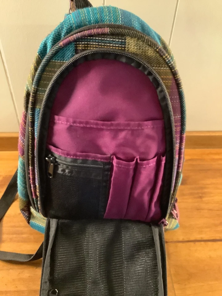 Mochila DaKine Cosmo 6,5 L - Mochila pequeña a cuadros multicolor Libby Foto 4 de 4