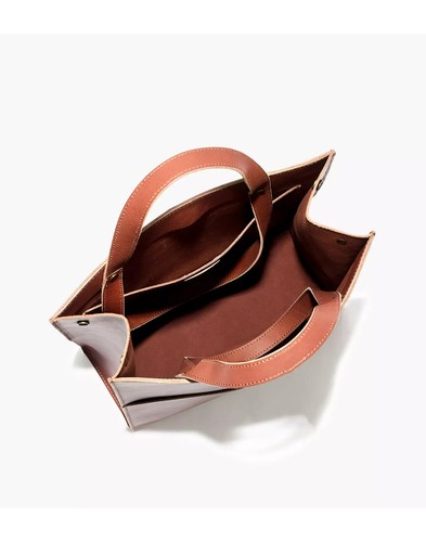 madewell the passenger convertible leather tote