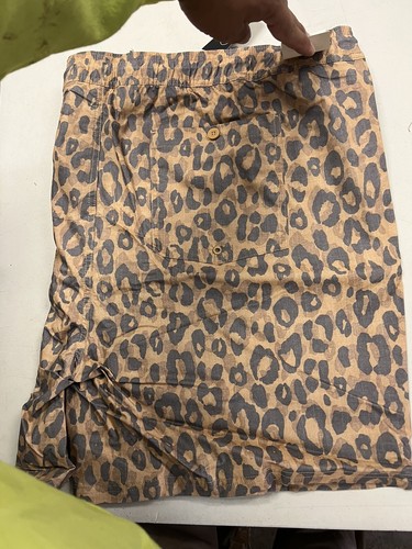 Target Leopard Print Big And Tall Swim Trunks 3XL - Picture 2 of 3