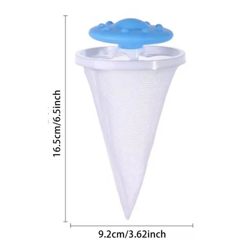 3-9Pcs Washing Machine Hair Filter Floating Pet Lint Hair Removal Catcher - Picture 11 of 13