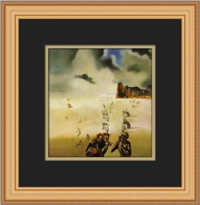 Salvador Dali Perspectives Custom Framed Print