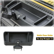 360 Rotate Dashboard Phone Holder Mount Storage Tray For Jeep Wrangler Tj 97-06