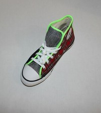 50 CONVERSE KIDS CTAS red/blk/green/wht HIGH TOP SNEAKER