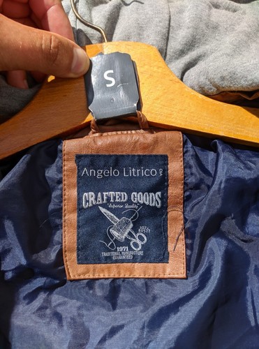 Angelo Litrico N.Y.C (C&A) Giacca Uomo , Colore Marrone , Taglia S-M - Imagen 14 de 16