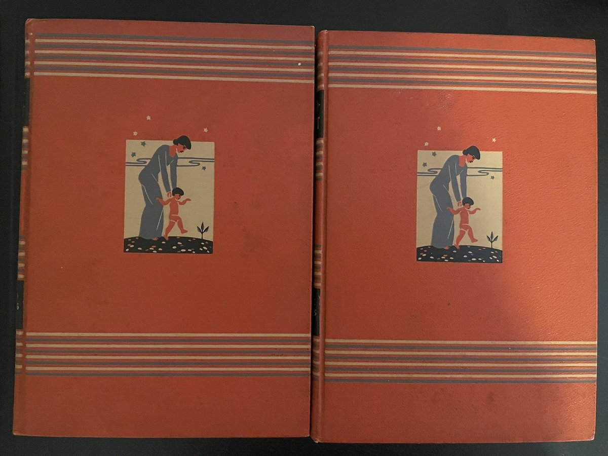 Vintage Childcraft Book 1939 Volumes 2,3,5,6,7,8,9,10,11,12
