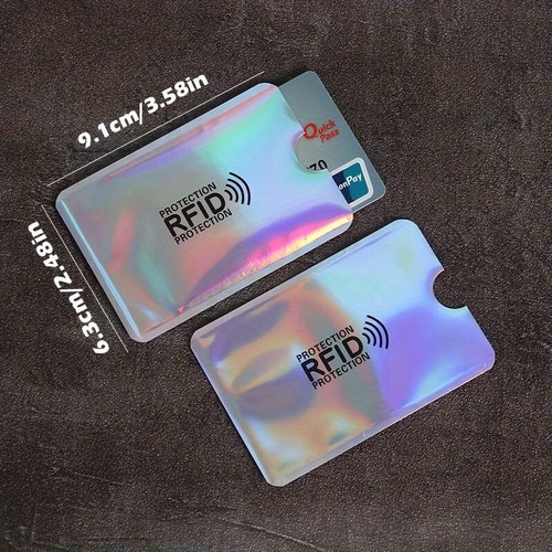 Étui RFID Protection Carte Bancaire Sans Contact Anti Piratage Pochette CPAM - Photo 7/9