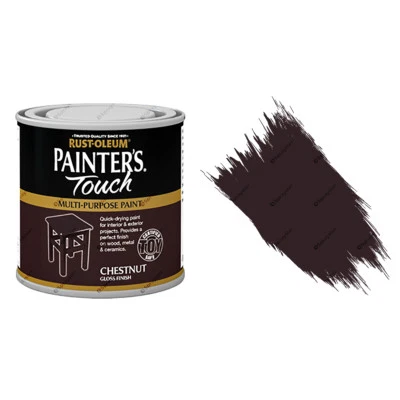 RUST-OLEUM PAINTER'S TOUCH Rust-Oleum Painters Touch Multi-Surface Paint Chestnut Gloss 250ml Toy Safe!