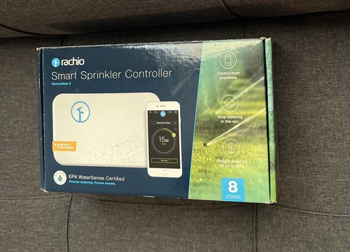 Rachio 8ZULW-B (2nd Generation) 8-Zone Smart Sprinkler Controller - 第 3/5 張圖片