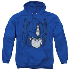 TRANSFORMERS OPTIMUS HEAD Hooded and Crewneck Sweatshirt SM-3XL