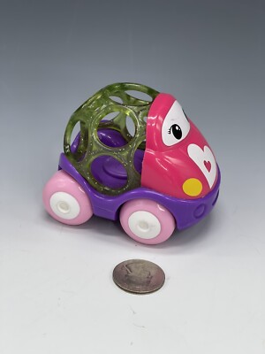 Oball Go Grippers Vehicle Car Pink Girls Ages 18Mo+ Toys