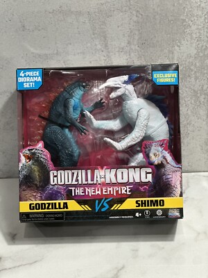 GODZILLA フィギュア　4体　まとめ売り 6PCS Set Godzilla Monsters Figure About 4 inches high. US