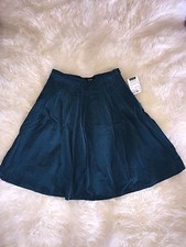New Teal Blue Green Womens Corduroy Hallhuber...