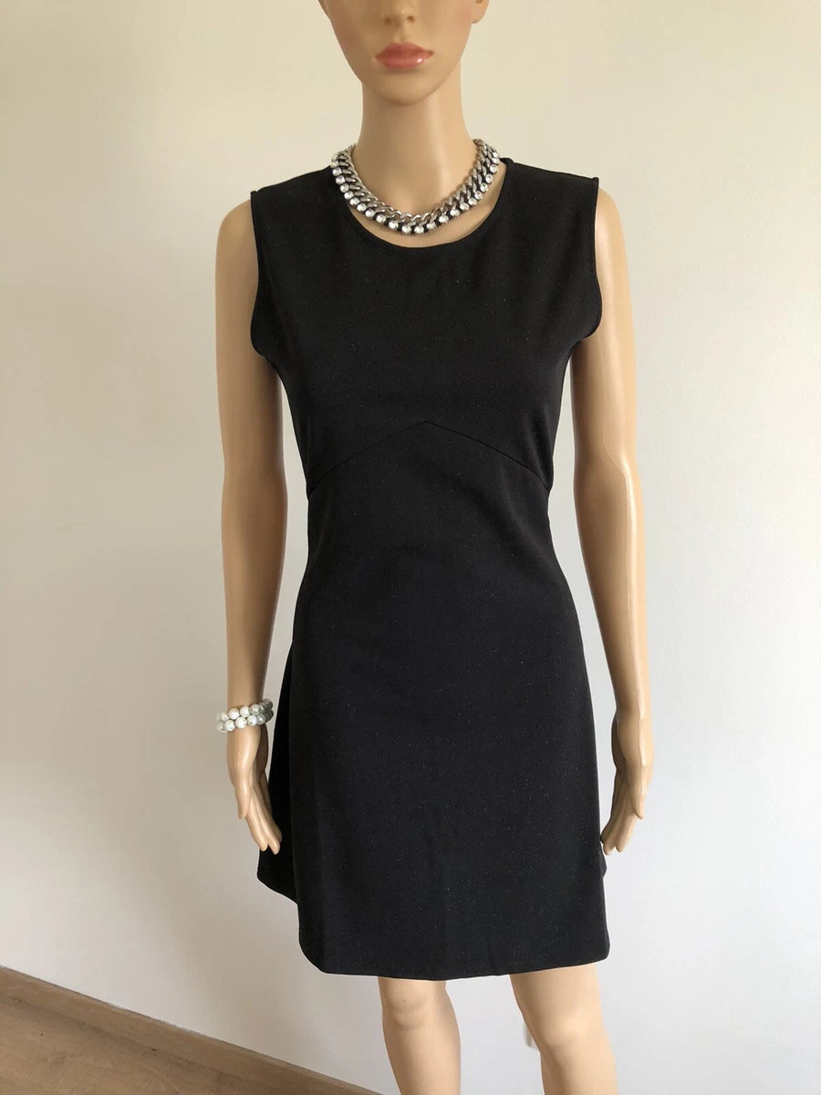Robe noire paillet e neuve Molly Bracken taille M valeur 50