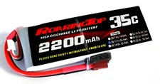 RoaringTop LiPo Battery Pack 35C 2200mAh 3S 11.1V with Deans Plug