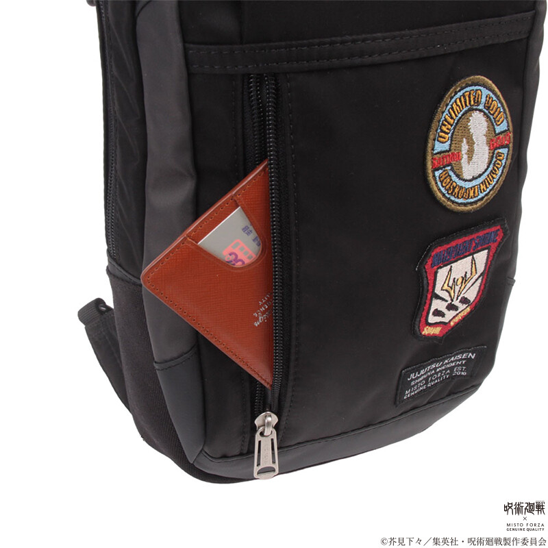 Jujutsu Kaisen x Misto Forza One Shoulder Bag Black/ Black Jujutsu Kaisen x Misto Forza One Shoulder Bag Black/ Black