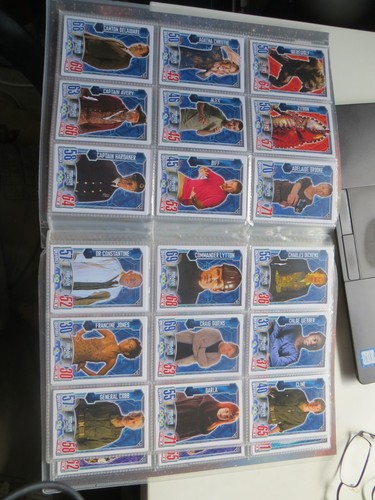 DOCTOR WHO ALIEN ATTAX INCOMPLETE SETS IN BINDERS ALL SHOWN SOME LIMITED EDITION - Zdjęcie 17 z 23