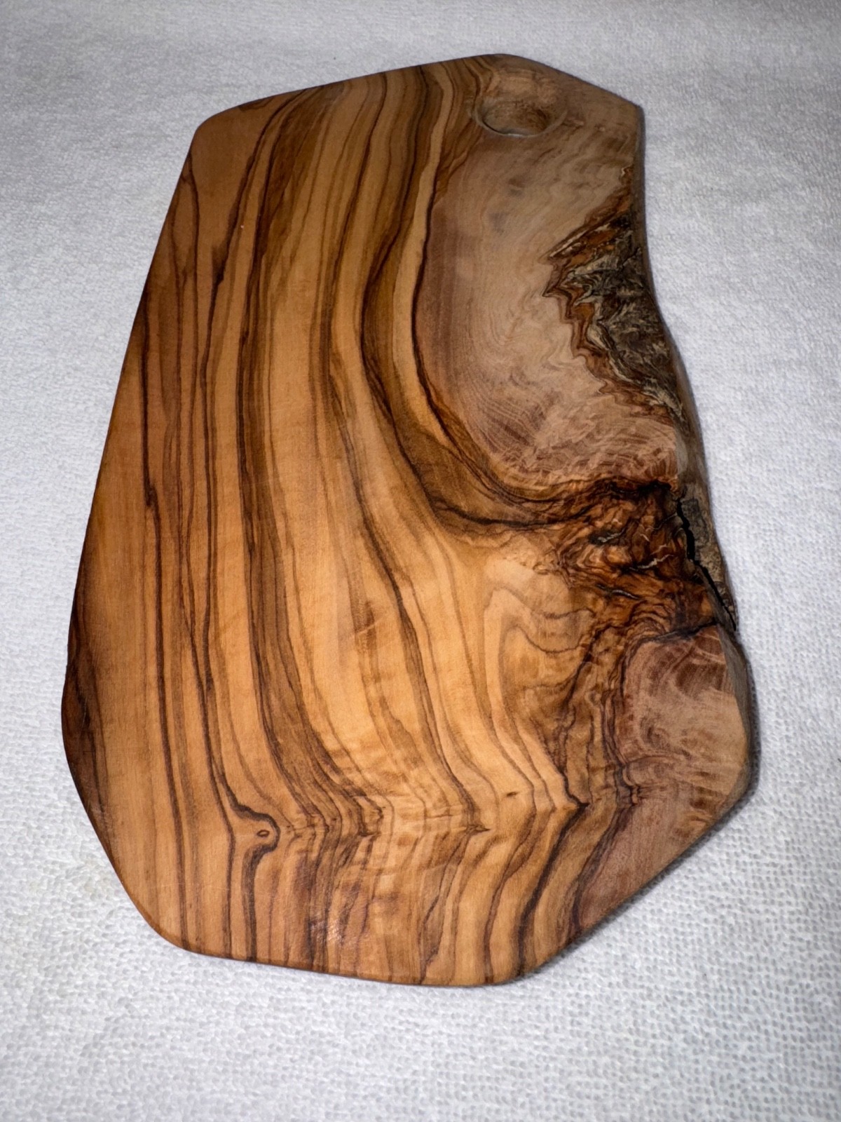 Olive Wood Cutting Board Bread Cheese Serving Tray Charcuterie Platter