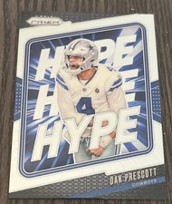 2024 Panini Prizm Dak Prescott Hype Insert #1 Dallas Cowboys NFL