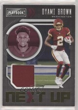 2021 Panini Playbook Next Up Jerseys Dyami Brown #NXT-DBR 0st9