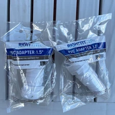 Right Fit Replacement Above Ground PVC Hose Adapter 1.25-1.5 Inch 768022