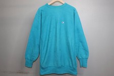 Vintage Champion Reverse Weave Sweatshirt USA Made Turquoise Crewneck XXL