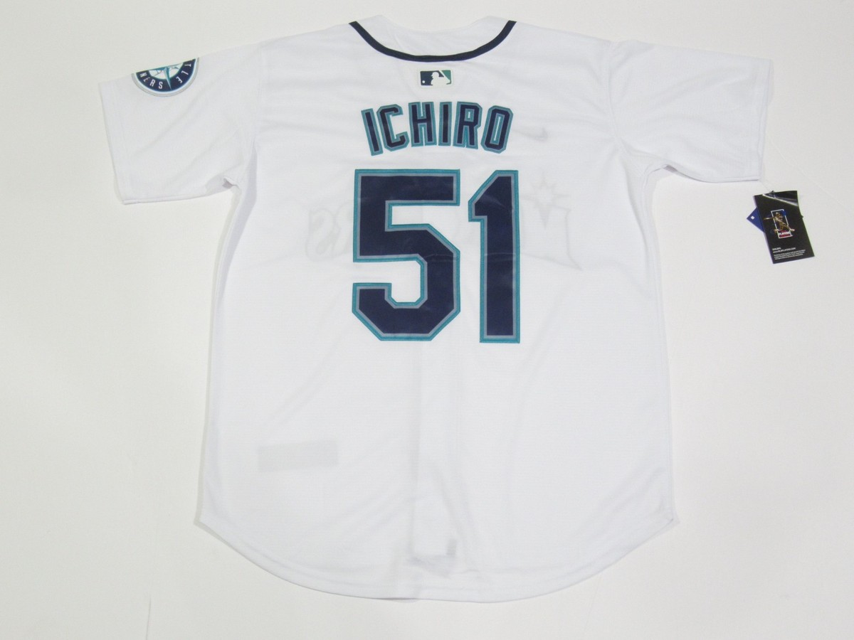 Ichiro Suzuki #51 Seattle Mariners Retired Player Men's Nike