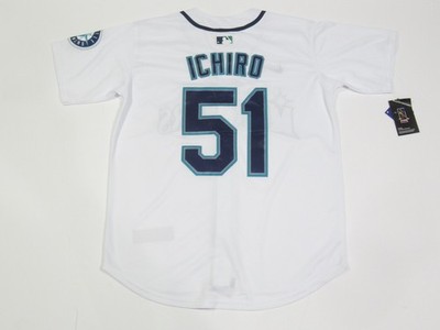 あ*り様 Nike Mariners Ichiro 51 ユニフォーム　メジャー Ichiro Suzuki #51 Seattle Mariners Retired Player Men's Nike