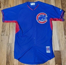 Chicago CUBS RYNE SANBERG AUTOGRAPH HOF Batting Practice Jersey Team 2014 MLB 🔥
